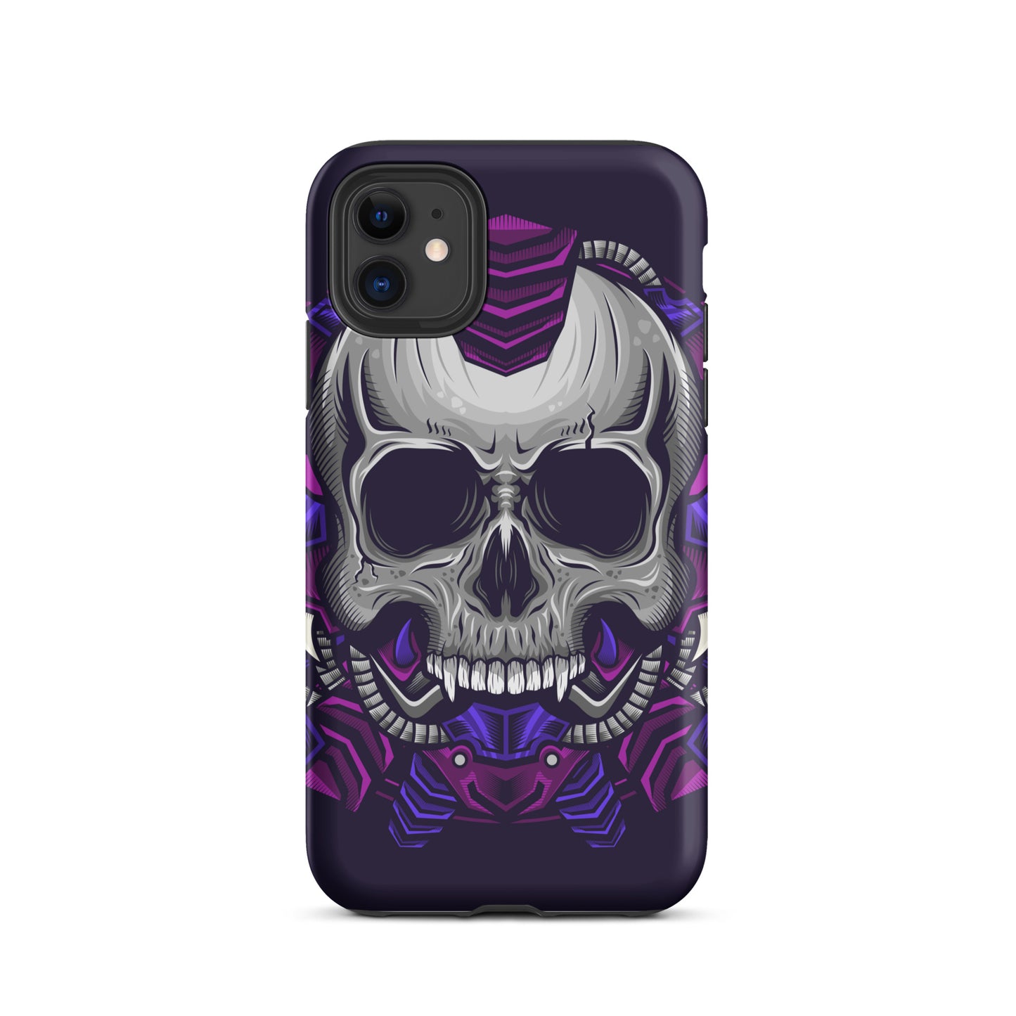 Cyborg Punk Skull Tough iPhone case