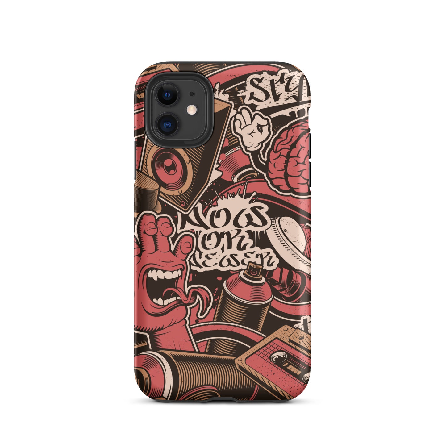 Graffiti Scream Tough iPhone case