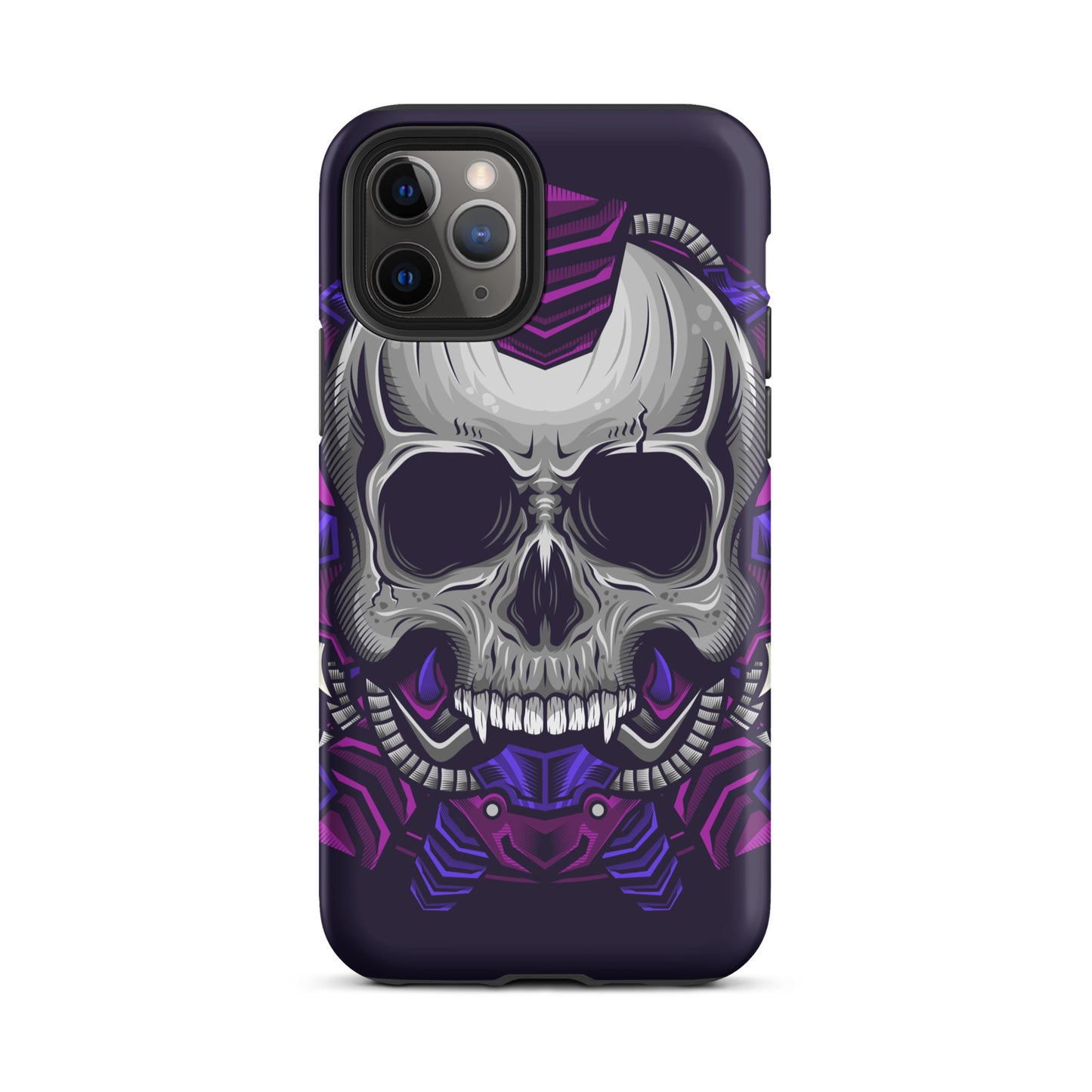 Cyborg Punk Skull Tough iPhone case