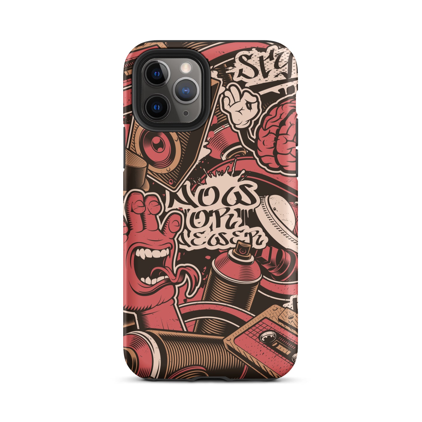 Graffiti Scream Tough iPhone case