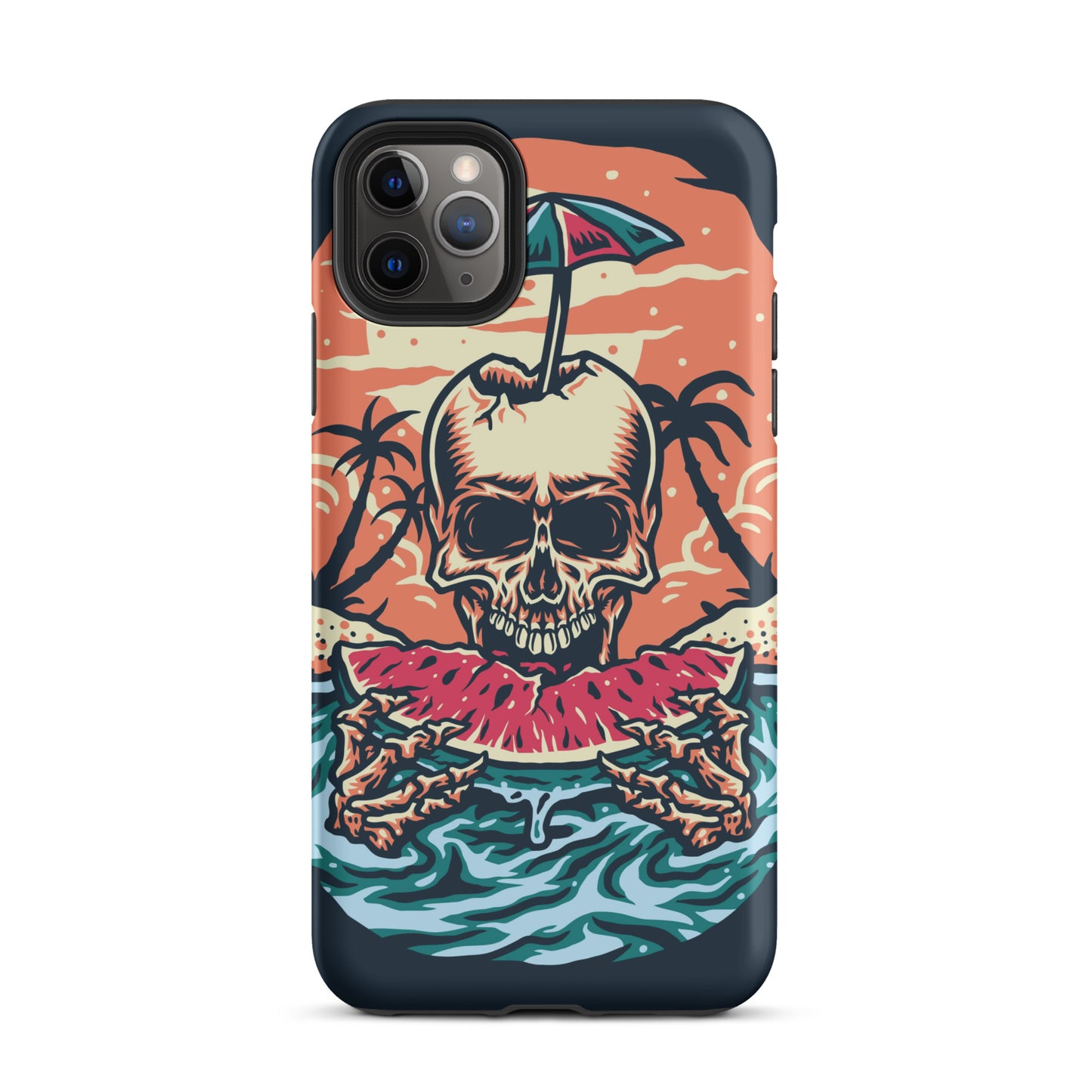 Holiday Skull Tough iPhone case