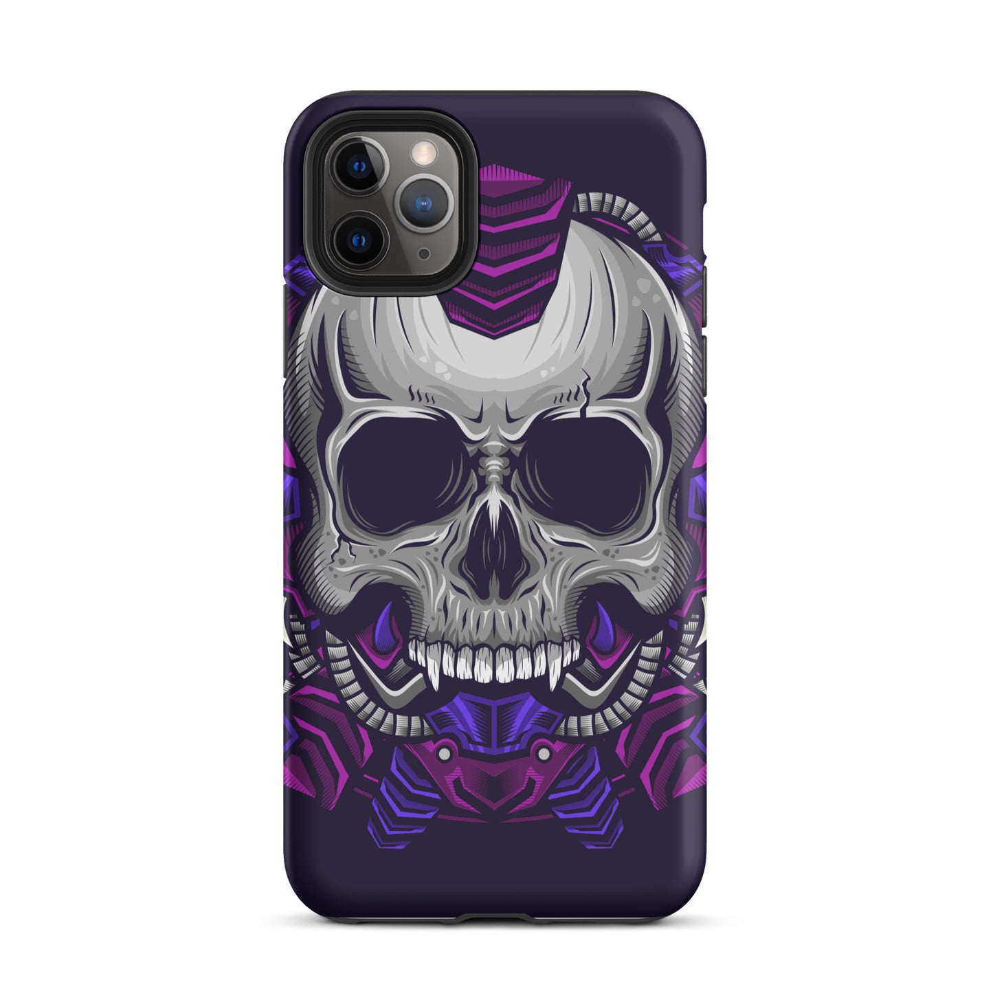 Cyborg Punk Skull Tough iPhone case