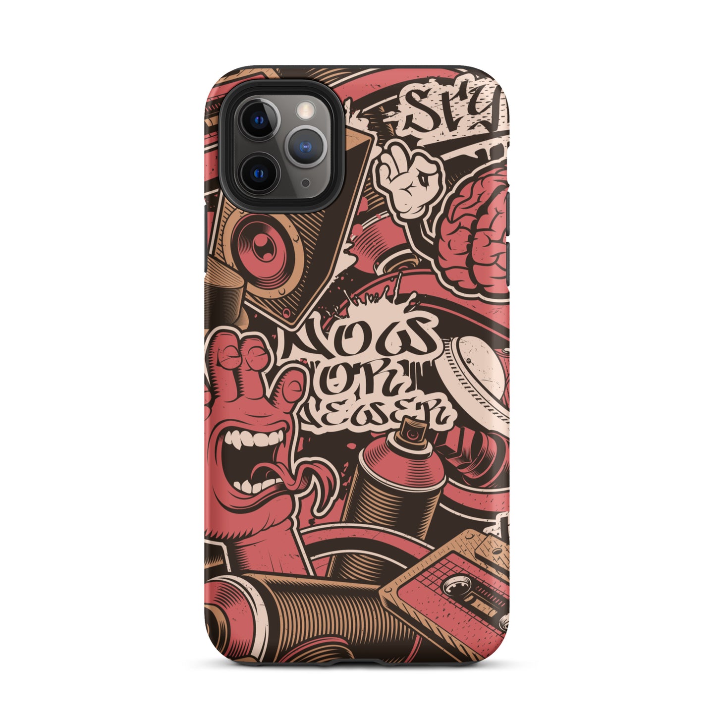 Graffiti Scream Tough iPhone case