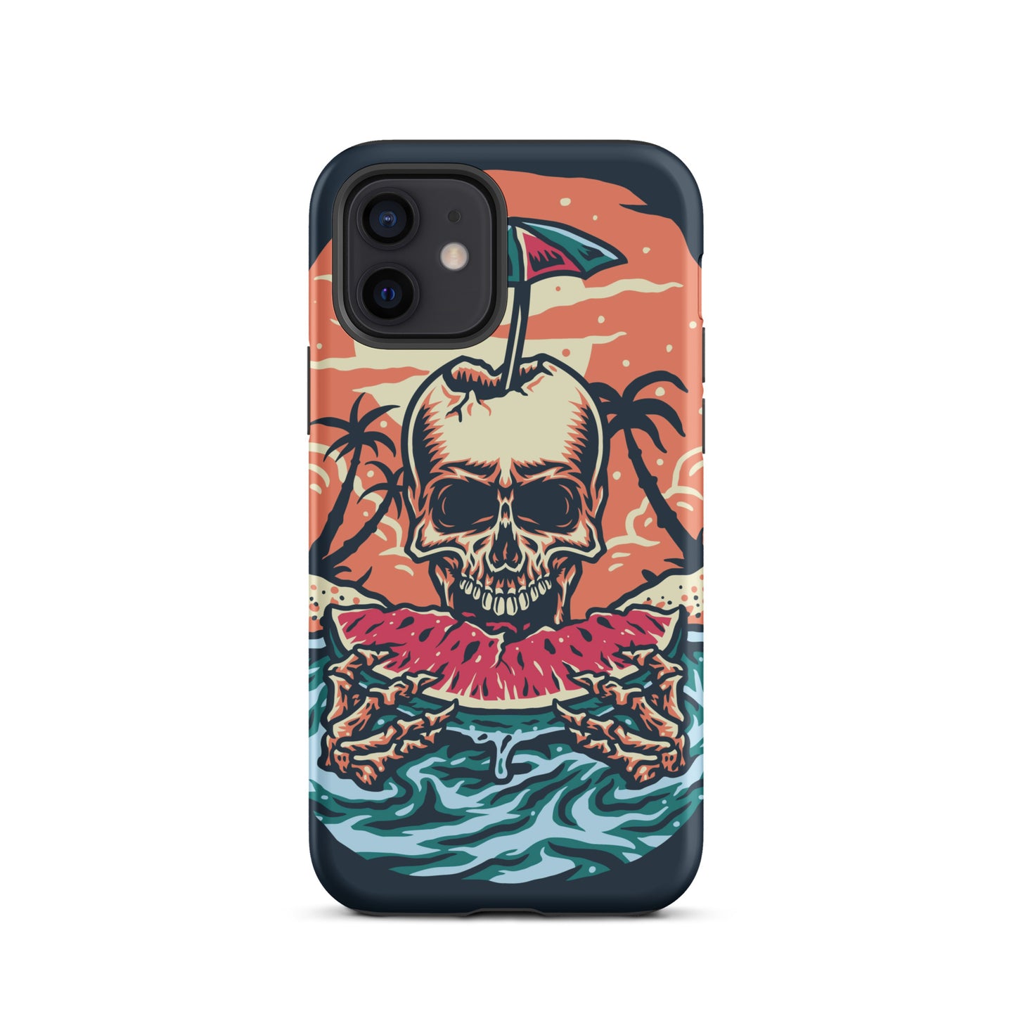 Holiday Skull Tough iPhone case