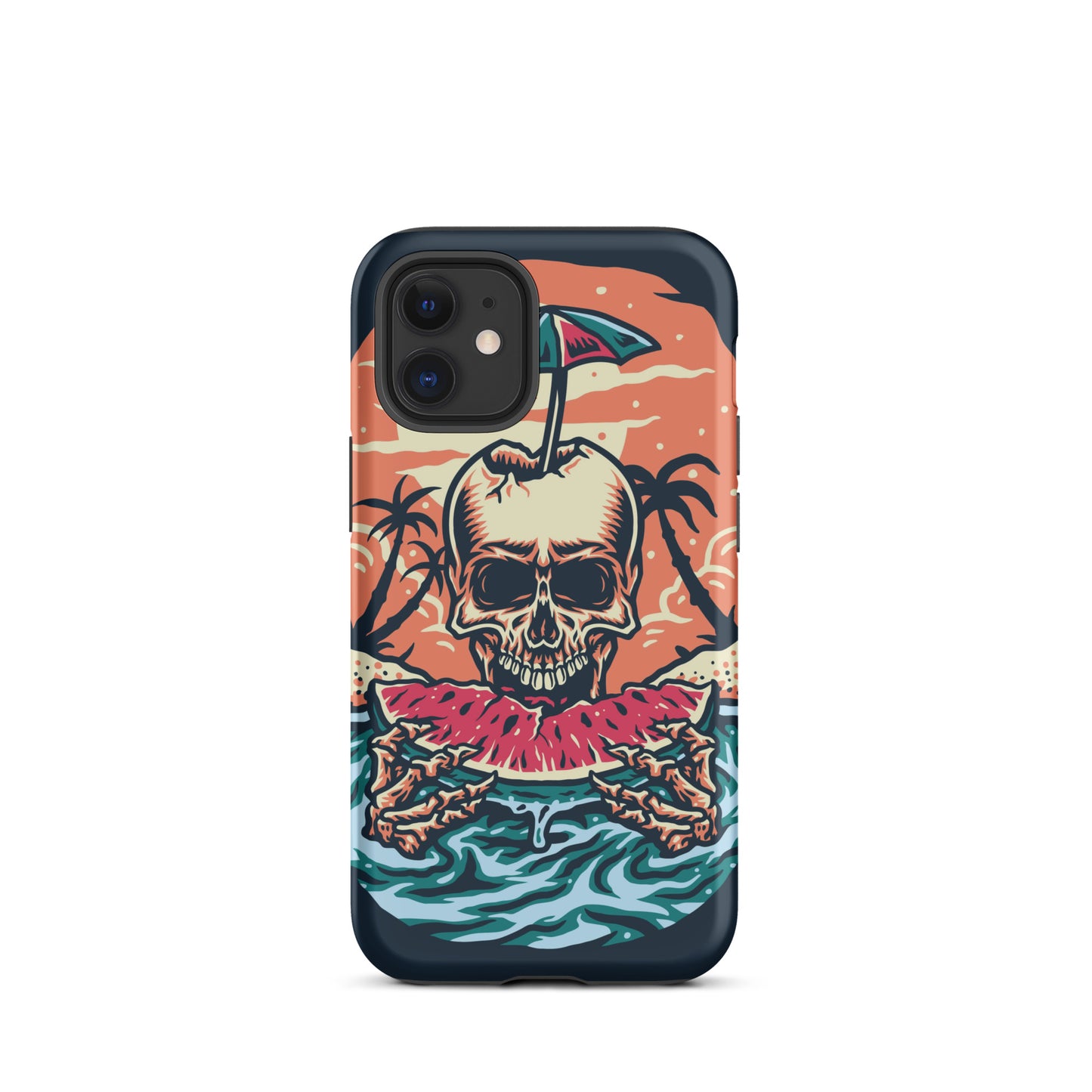 Holiday Skull Tough iPhone case