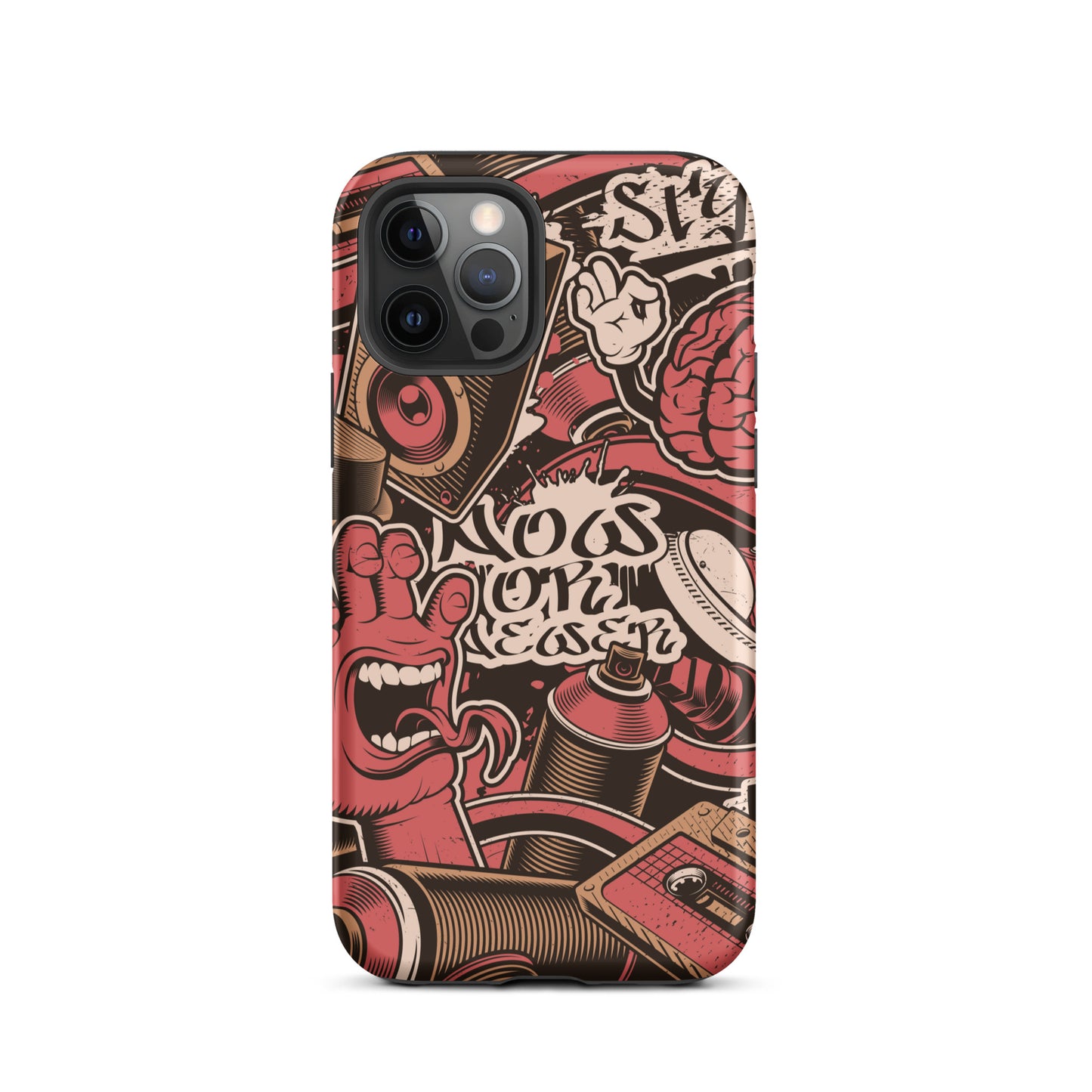 Graffiti Scream Tough iPhone case