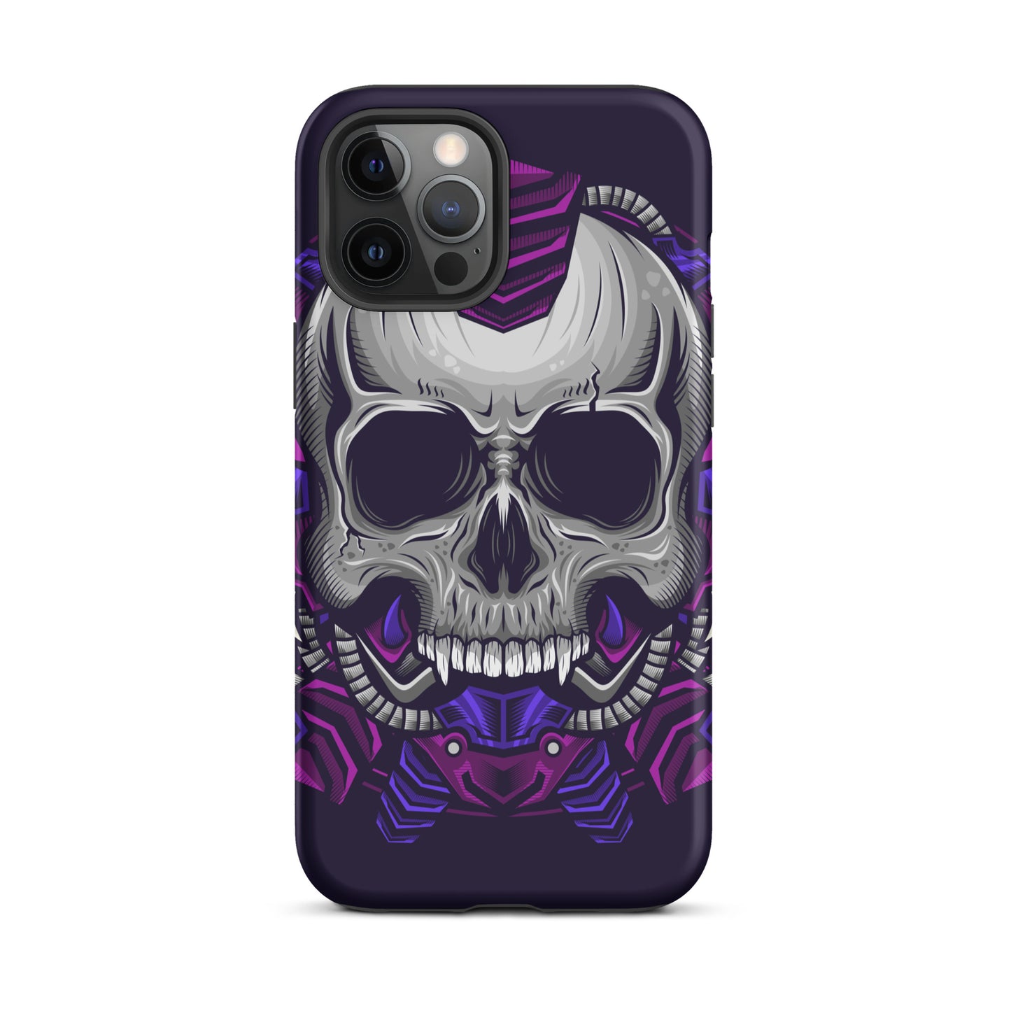 Cyborg Punk Skull Tough iPhone case