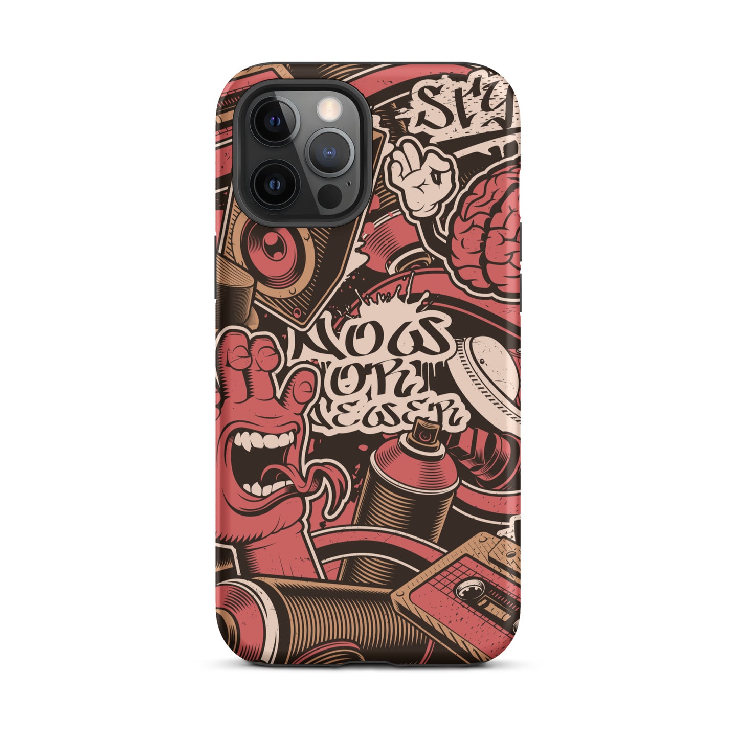 Graffiti Scream Tough iPhone case