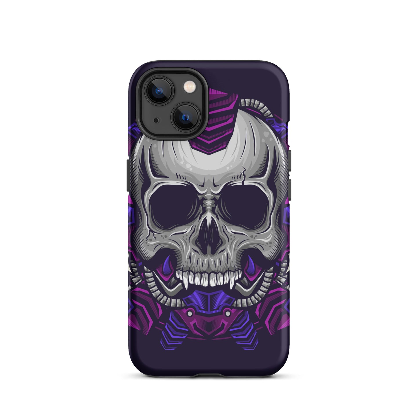 Cyborg Punk Skull Tough iPhone case