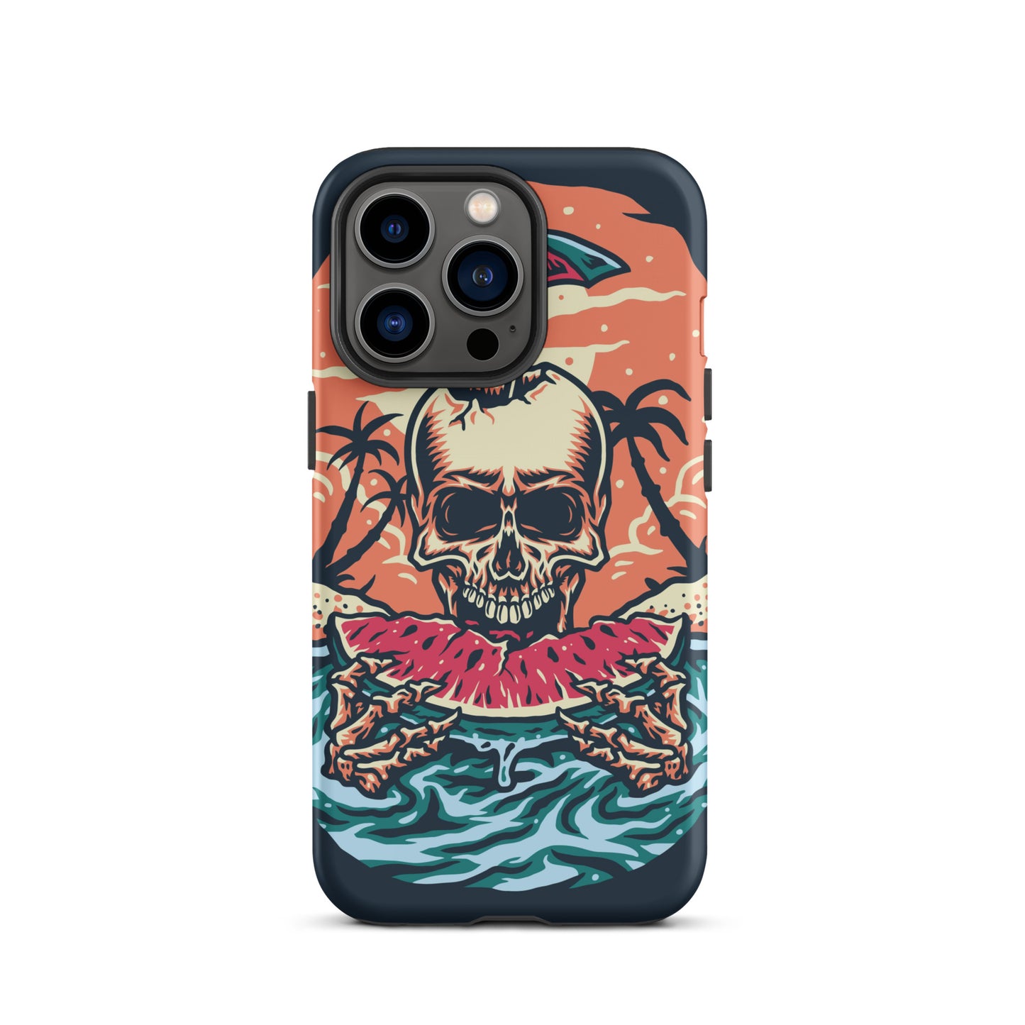 Holiday Skull Tough iPhone case