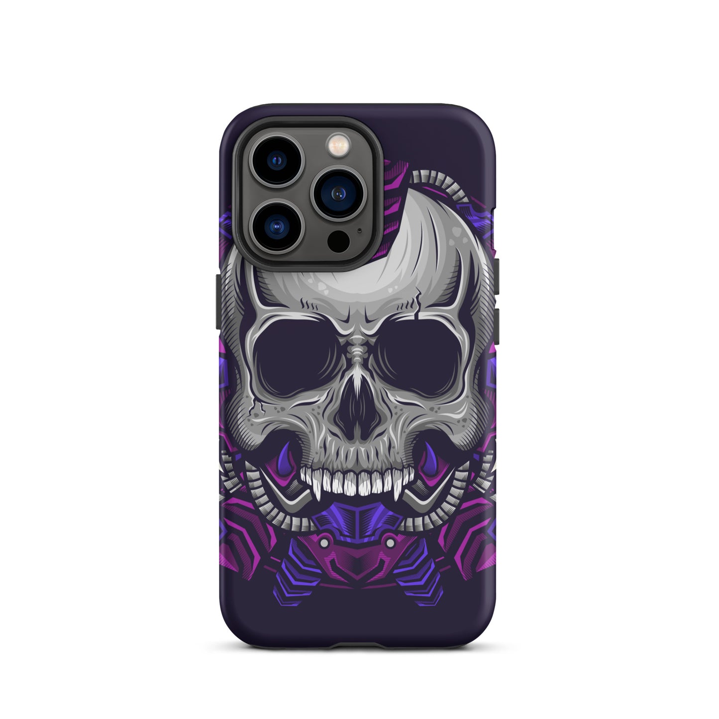 Cyborg Punk Skull Tough iPhone case