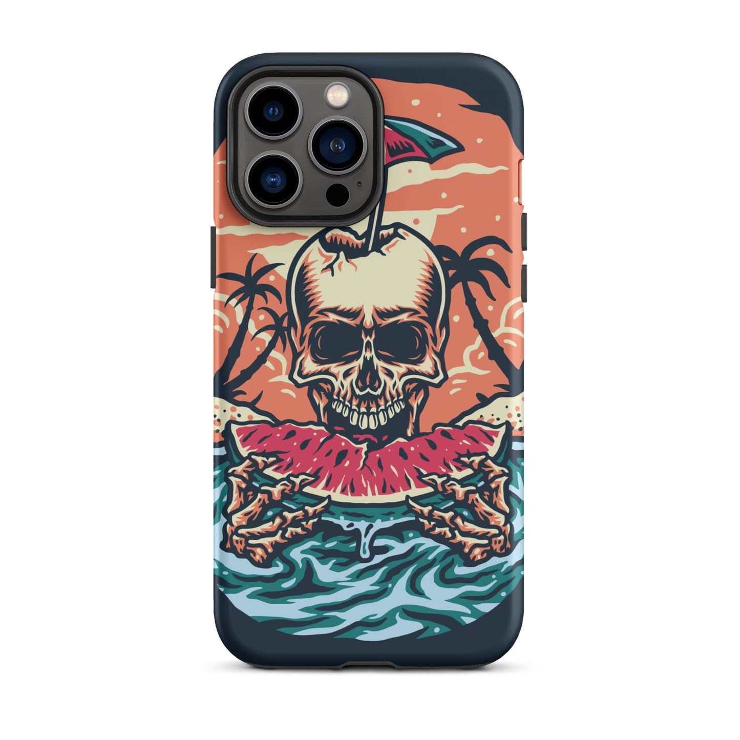 Holiday Skull Tough iPhone case