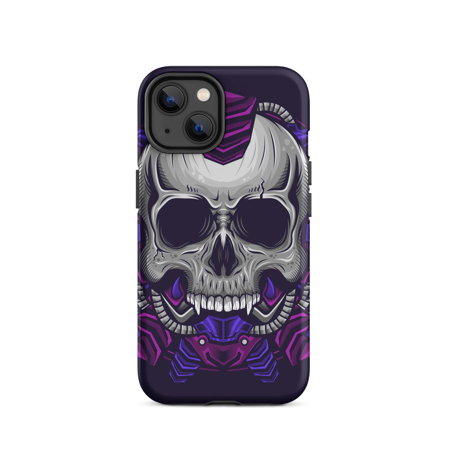 Cyborg Punk Skull Tough iPhone case