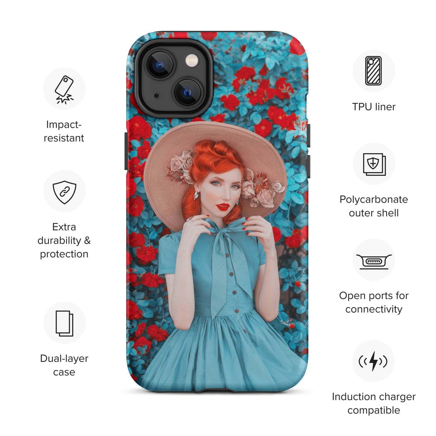 Red Dreams Tough iPhone case