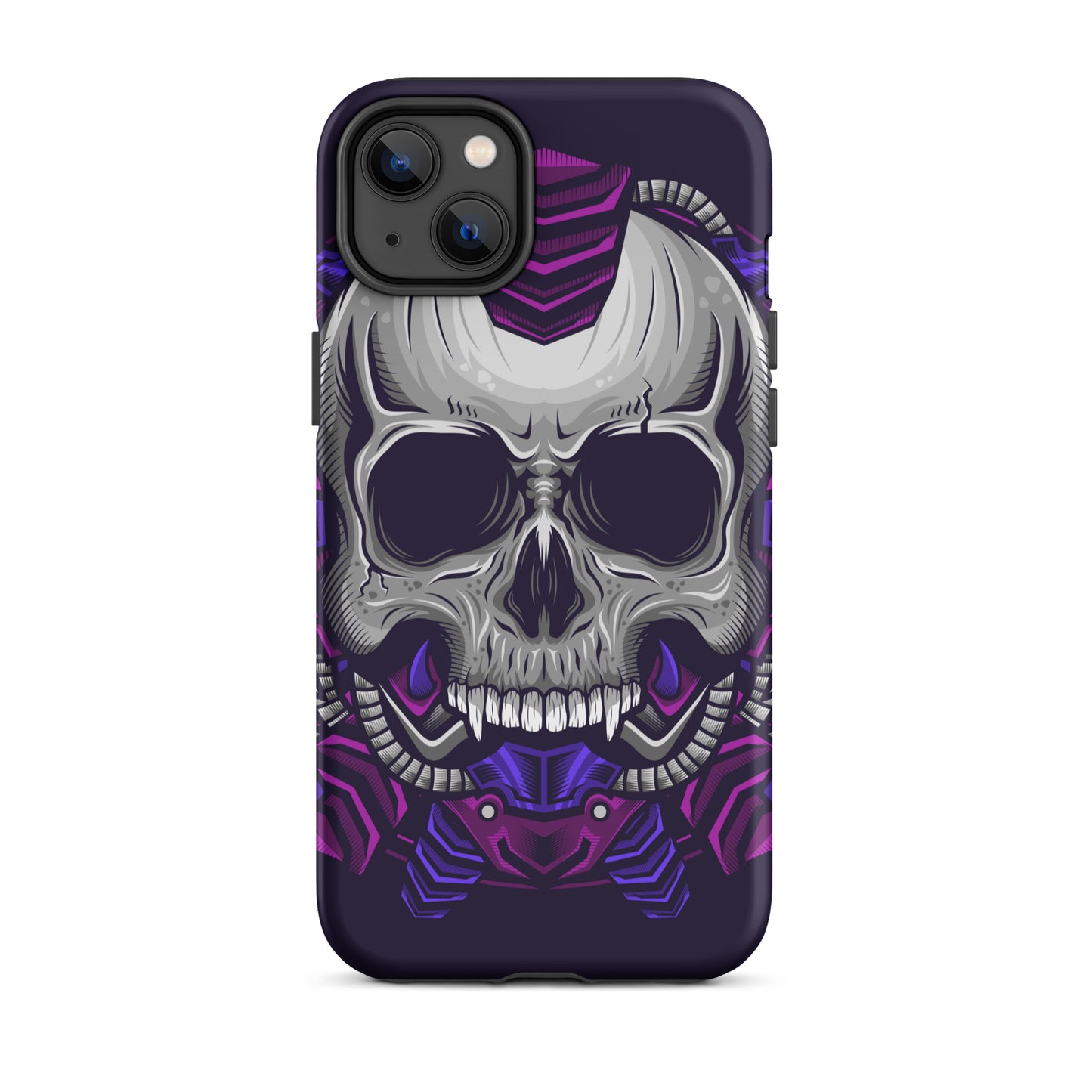 Cyborg Punk Skull Tough iPhone case