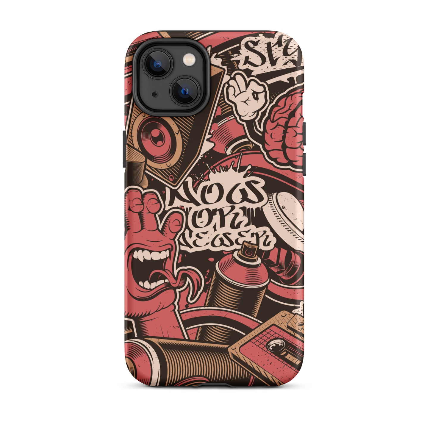 Graffiti Scream Tough iPhone case