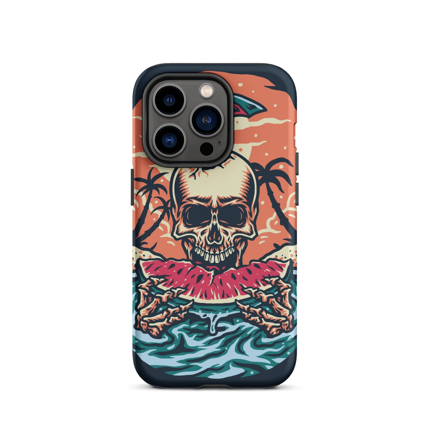 Holiday Skull Tough iPhone case