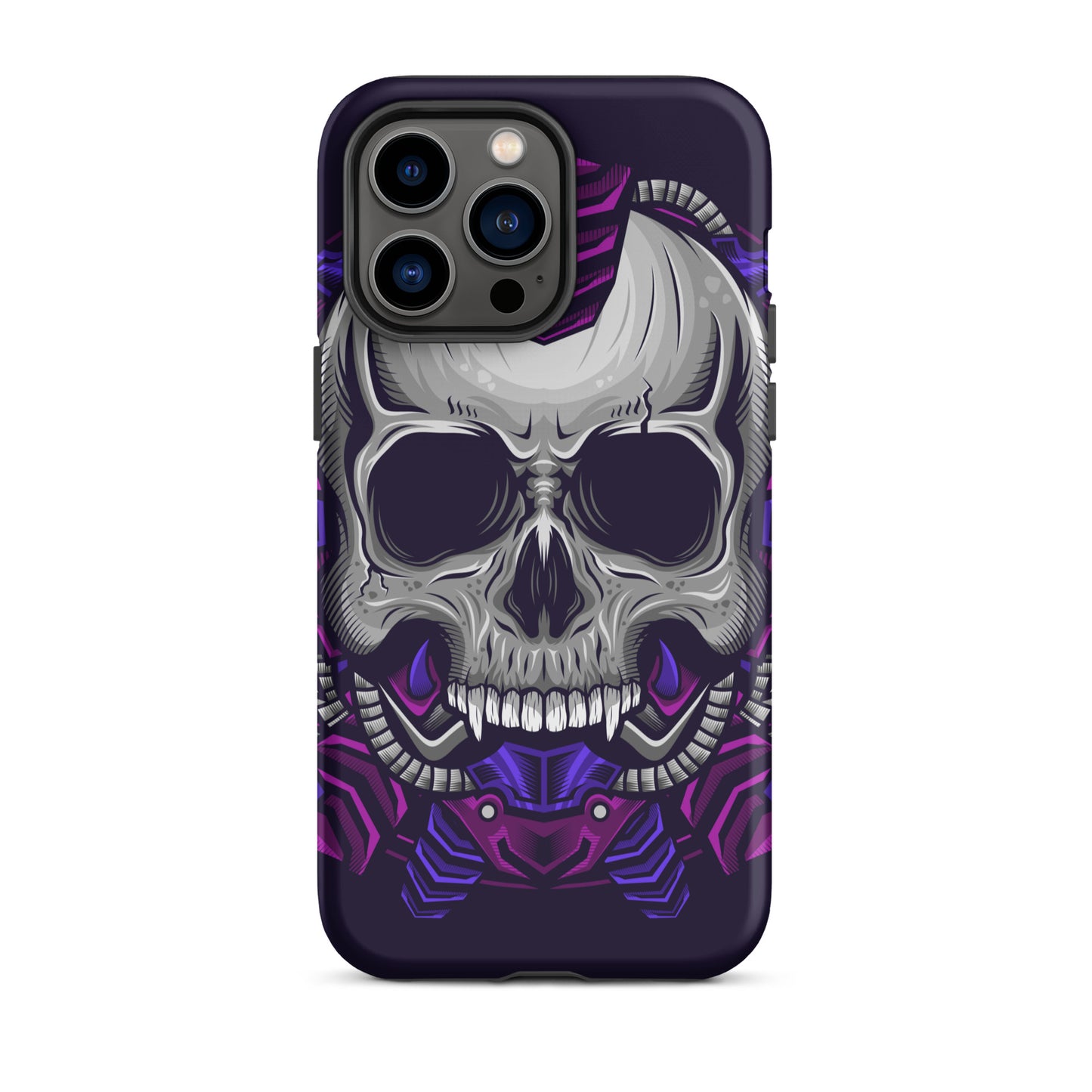 Cyborg Punk Skull Tough iPhone case